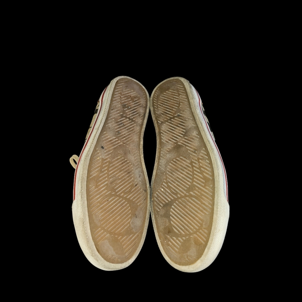 Coach Tan and Brown Signature Canvas Sneakers - Picture 6 of 12